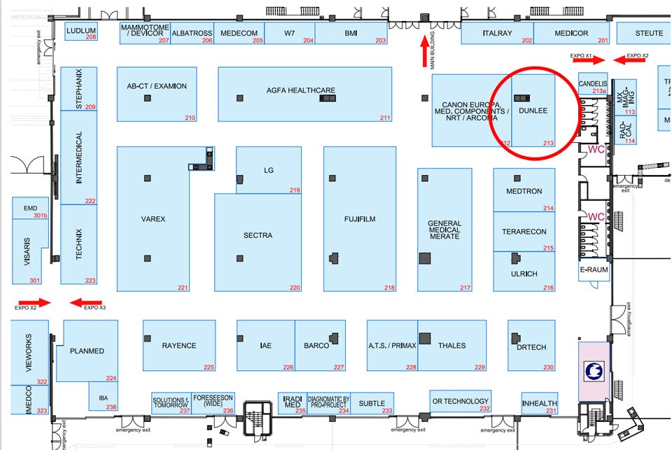 ECR Booth plan