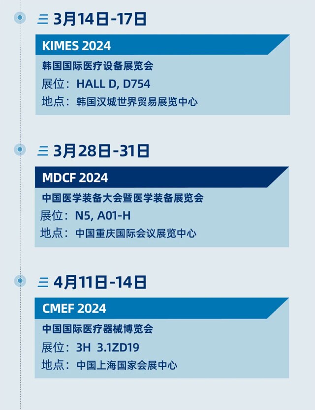 2024 当立DUNLEE全球参展计划