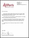 Allparts MEDICAL customer credit application