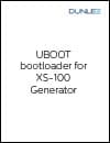 Software License Note for XS-100 Generator